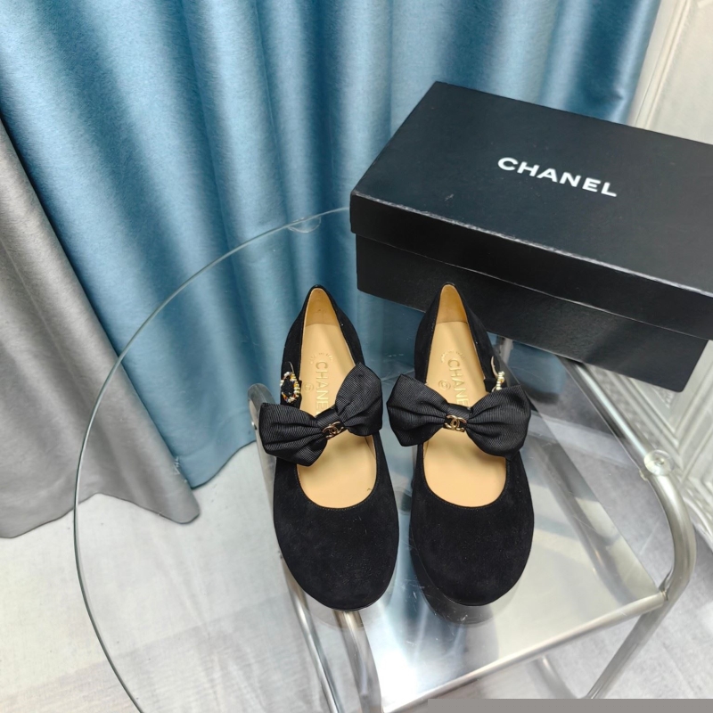 Ch*el flat shoes